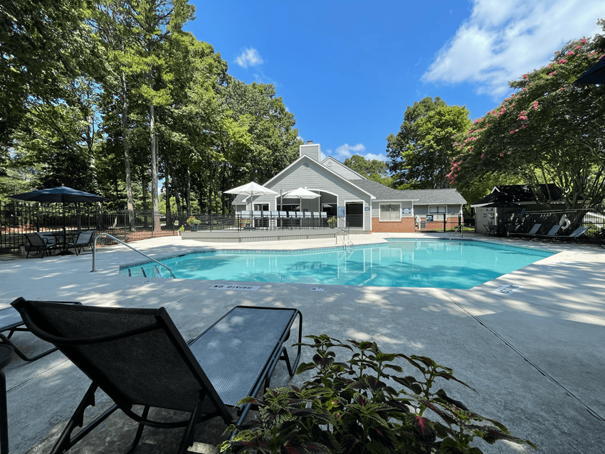 Amberwood at Lochmere, Cary NC, refreshing swimming pool - Photo Gallery