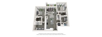 2B two bedroom two bathroom at Ansley Park Apartments, North Carolina, 28412