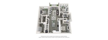 3A three bedroom three bathroomat Ansley Park Apartments, North Carolina, 28412