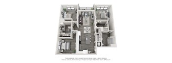 a floor plan of a 3 bedroom192 sq ft house
