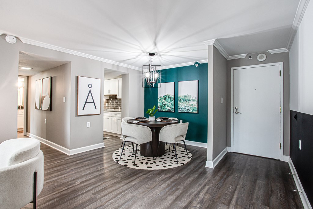 Elegant Dining Space at Atler at Brookhaven, Atlanta, GA, 30319