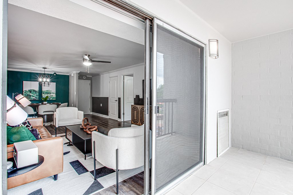 Balcony at Atler at Brookhaven, Atlanta, Georgia