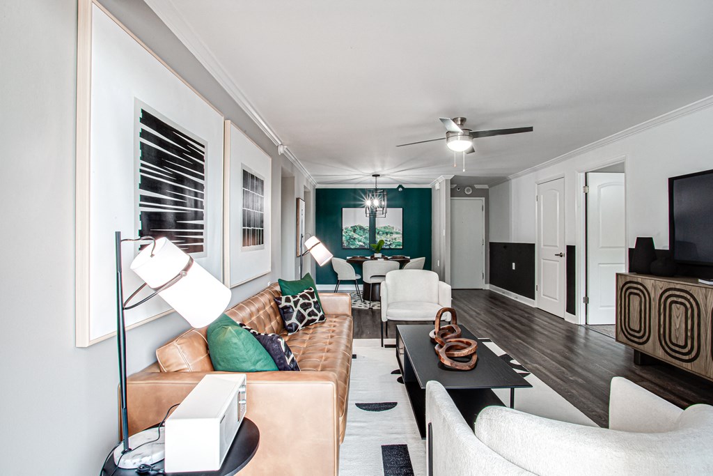 Living Room Model at Atler at Brookhaven, Atlanta, 30319