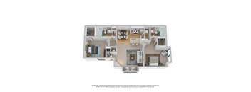B2-Floor-Plan at Grove at St. Andrews, South Carolina