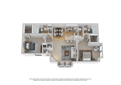 B2-Floor-Plan at Grove at St. Andrews, South Carolina