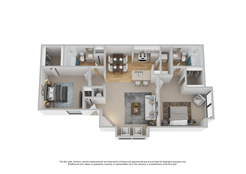 B3-Floor-Plan at Grove at St. Andrews, South Carolina