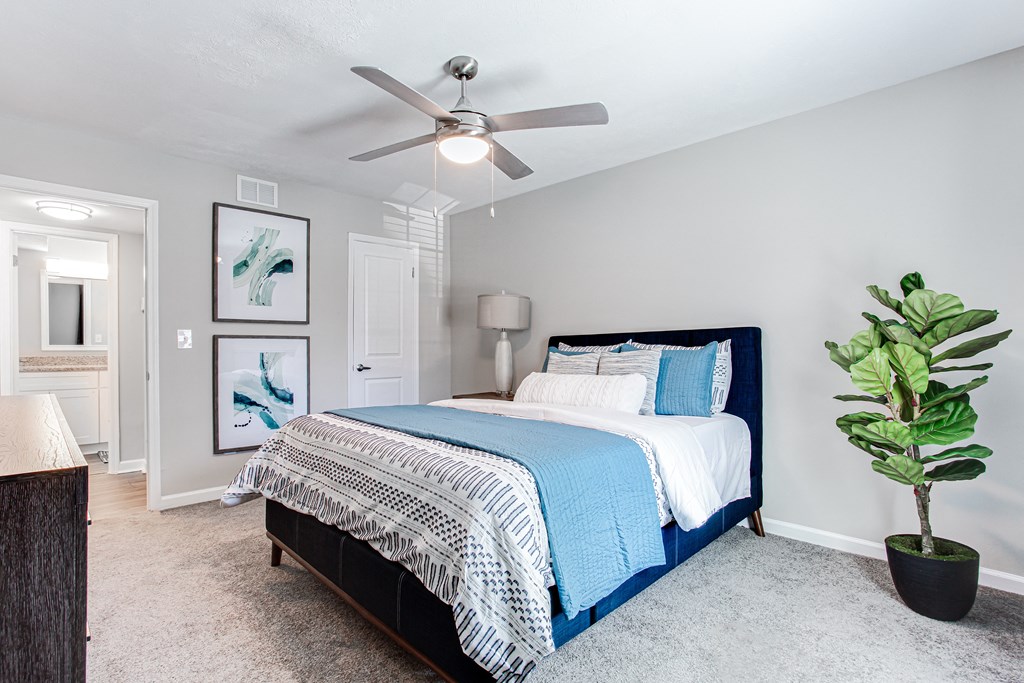 Spacious bedroom at Barcelo at East Cobb, Marietta, GA, 30067