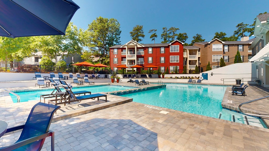 our apartments offer a swimming pool at Breckinridge Vue, Georgia