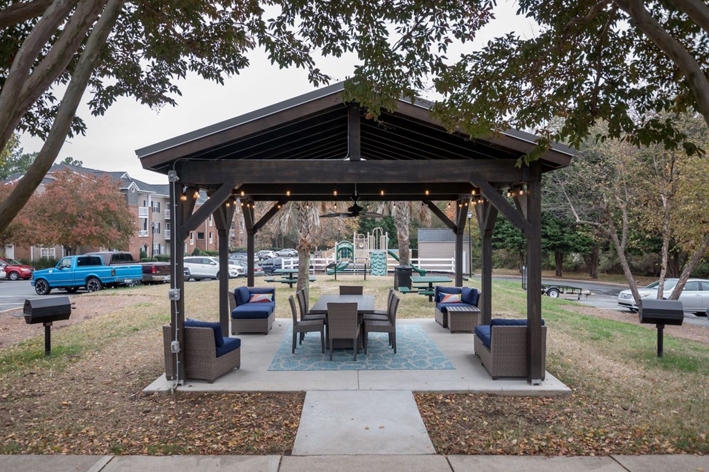 community gazebo at Palmetto Place, Fort Mill, SC