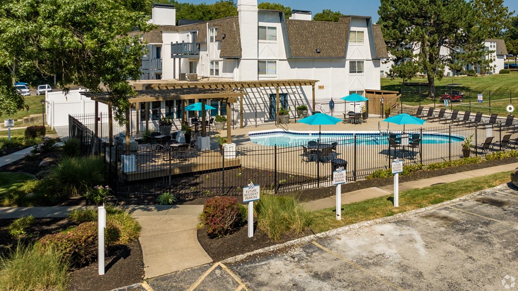 our apartments offer a clubhouse with a pool