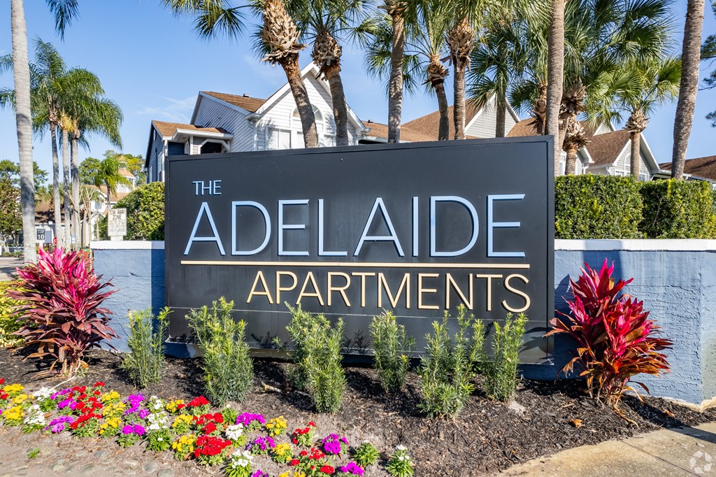 Property Signage at The Adelaide, Orlando, FL