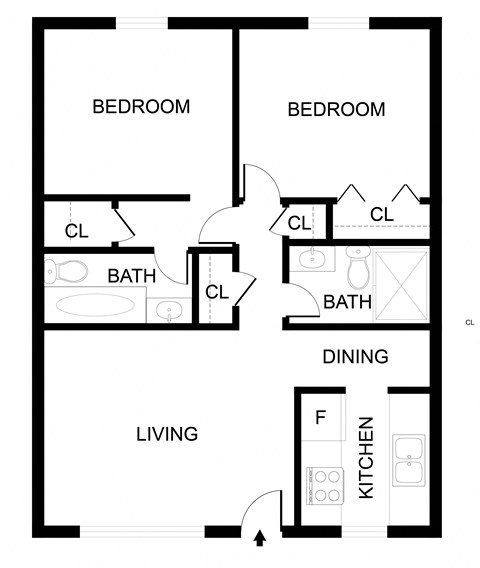 2 bed 2 bath Lory of Savannah