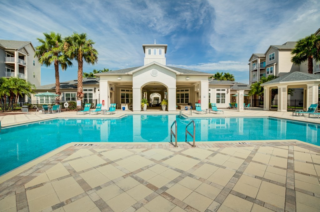 take a dip in our resort style swimming pool  at Century Avenues, Florida