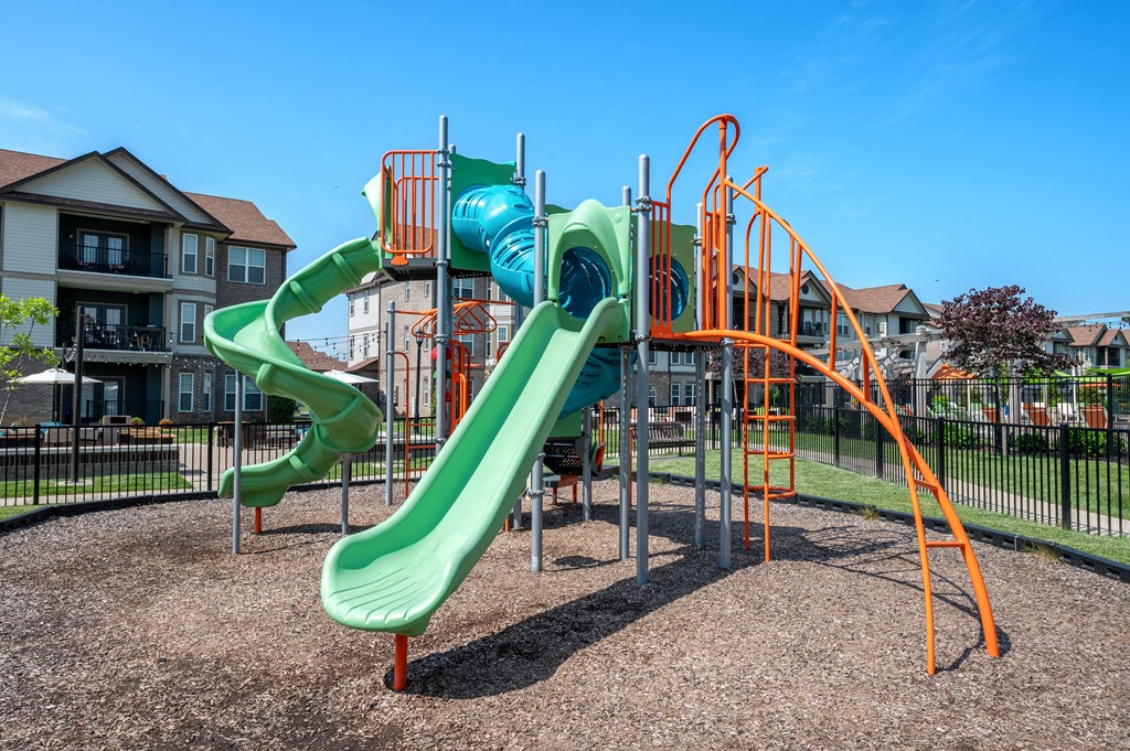 the playground at Century Belmont Station, Kentucky