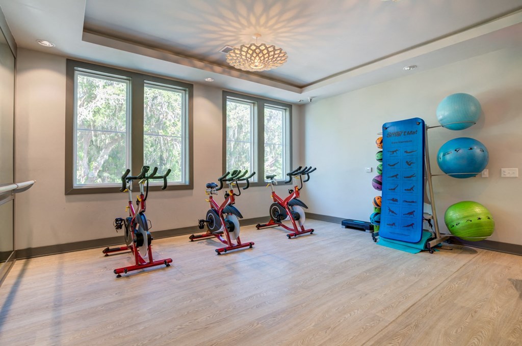 the gym at Century Town Center, Gainesville, Florida