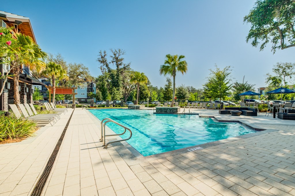 Sparkling Swimming Pool at Century Town Center, Gainesville, Florida