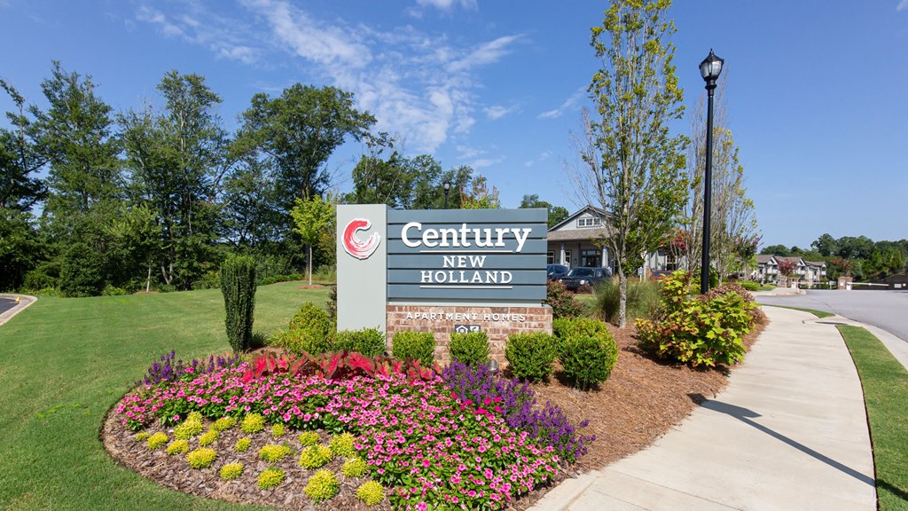Property Signage at Century New Holland, Gainesville