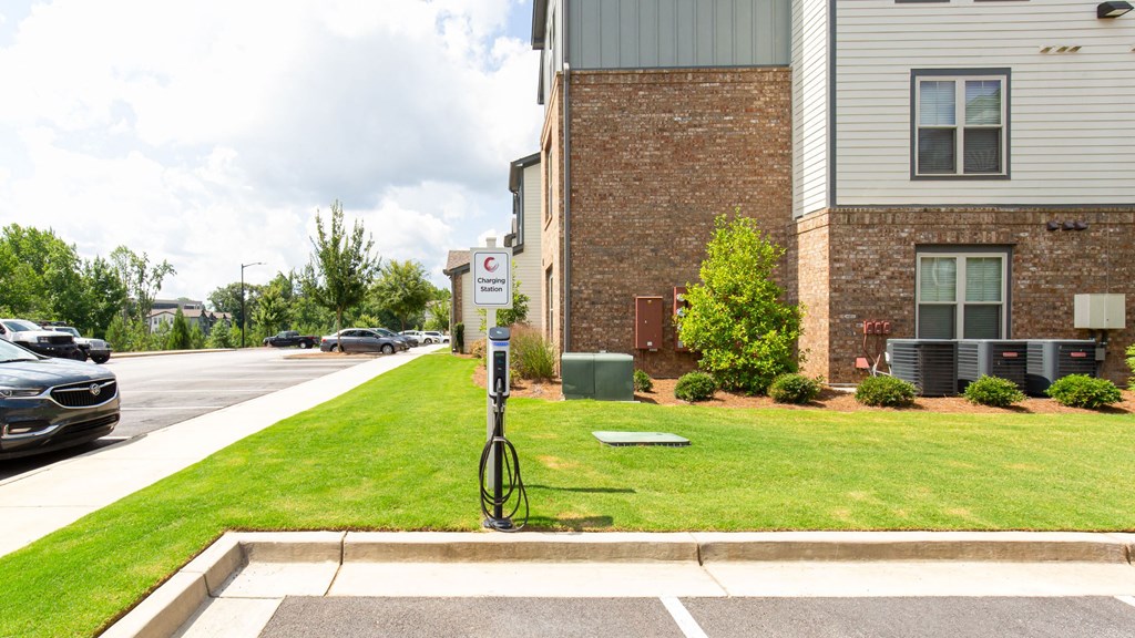 Charging Station at Century New Holland, Georgia