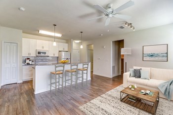 Gourmet Kitchen With Island Gourmet Kitchen With Island at Century Avenues, Lakeland, FL - Photo Gallery 2