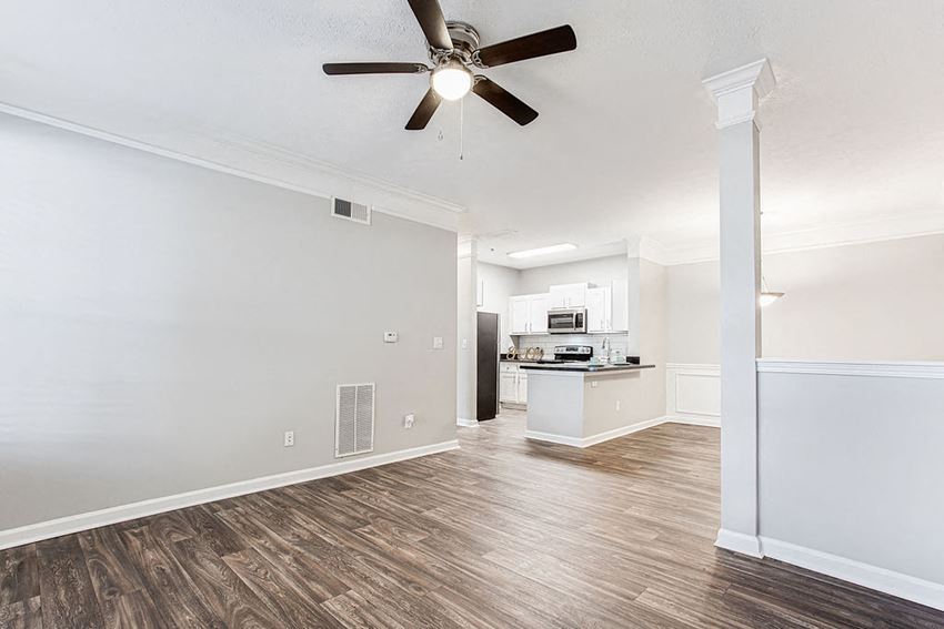 One Bedroom Living Room at Charlestowne, Kennesaw 30144