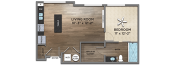 Christy Floor Plan at Century Baxter Avenue, Kentucky, 40204