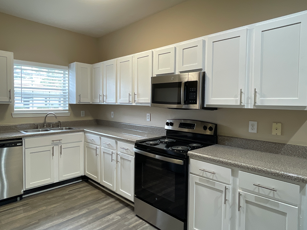 Congaree Villas in West Columbia SC, newly renovated kitchen