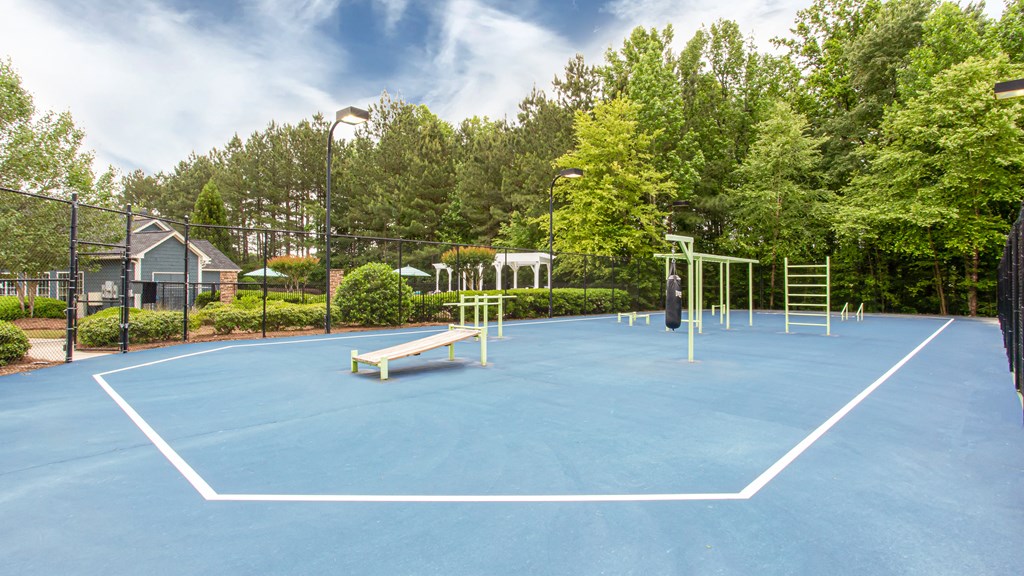 Brodick Hills sports court