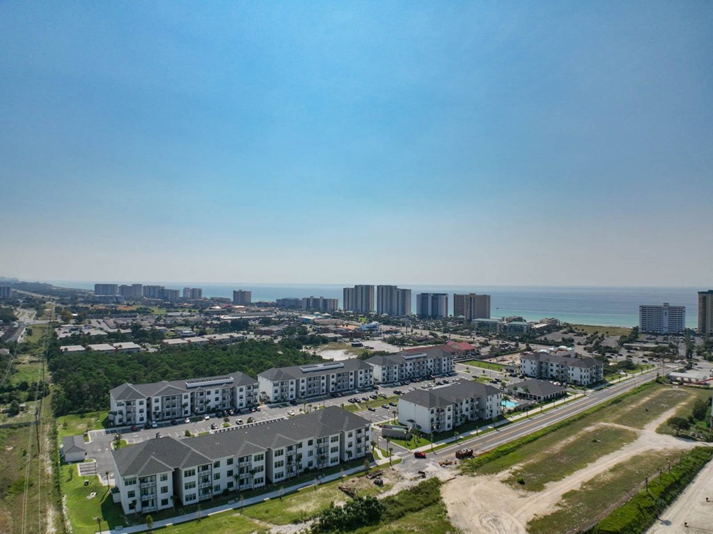 Aerial View at The Charles Apartments, Destin, FL