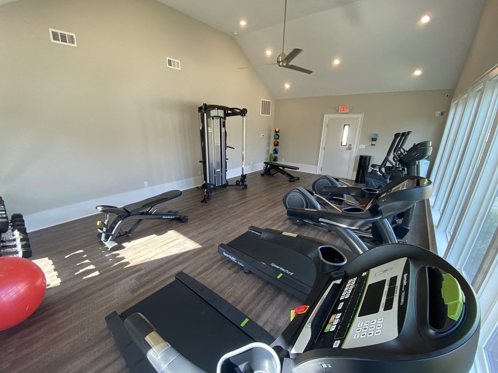 Highland Hills fitness center  at Highland Hills Apatrtments, Grovetown, Georgia