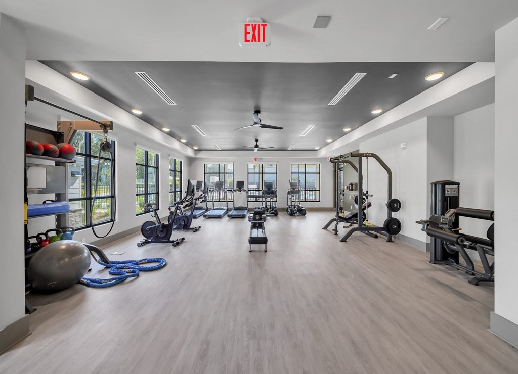 the estates at tanglewood | fitness center