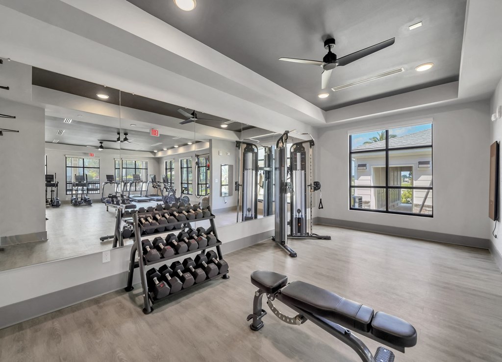 the estates at tanglewood | fitness center