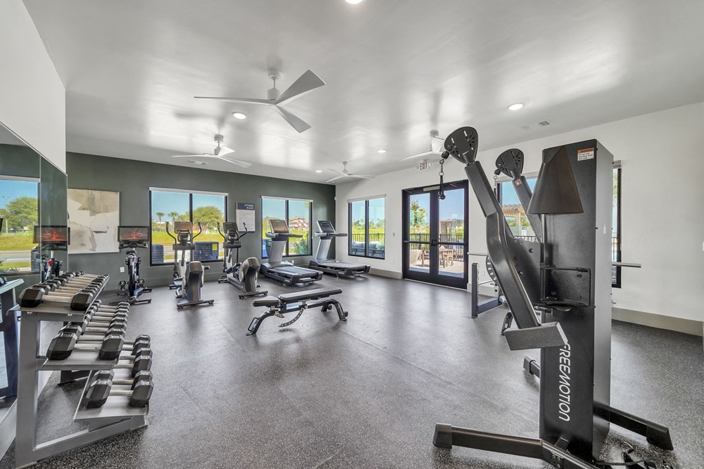 clubhouse gym at The Charles Apartments, Florida, 32541