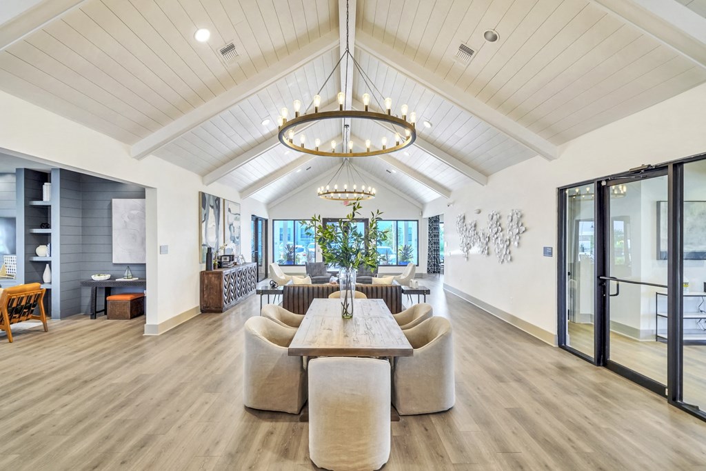 Clubhouse Lounge at The Charles Apartments, Florida, 32541