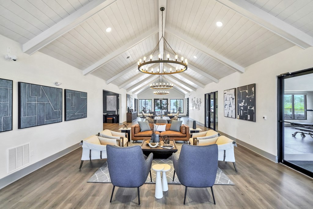 Community Clubhouse at The Charles Apartments, Destin, FL