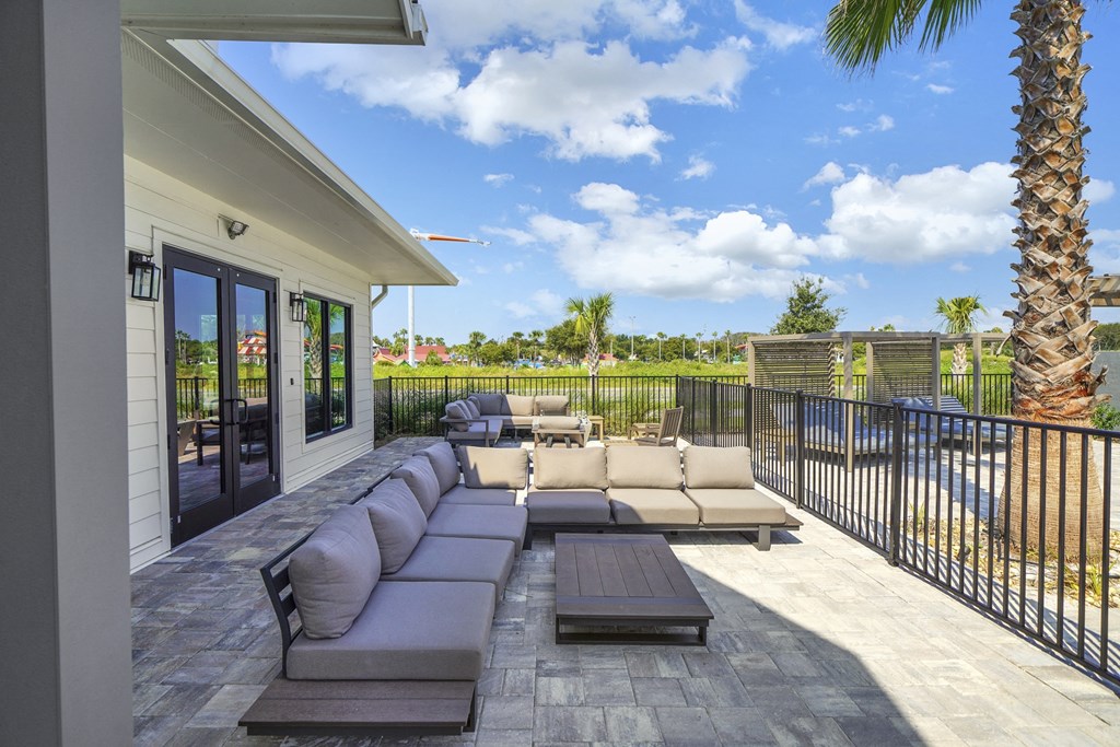 Balcony view at The Charles Apartments , Destin