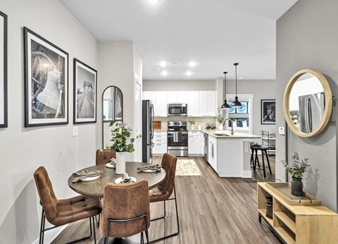 Dining Area With Kitchen View at The Laney, Augusta, GA 30909