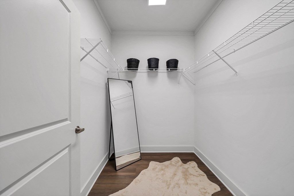 a walk in at The Indigo Apartments, Canton, GA
