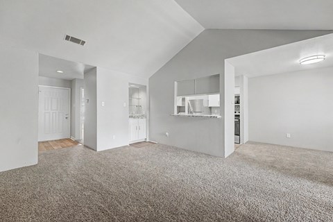 202- Statesman Floorplan Living and Dining Area
