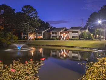 Night life lightsat Harvard Place Apartment Homes by ICER, Lithonia, 30058 - Photo Gallery 90