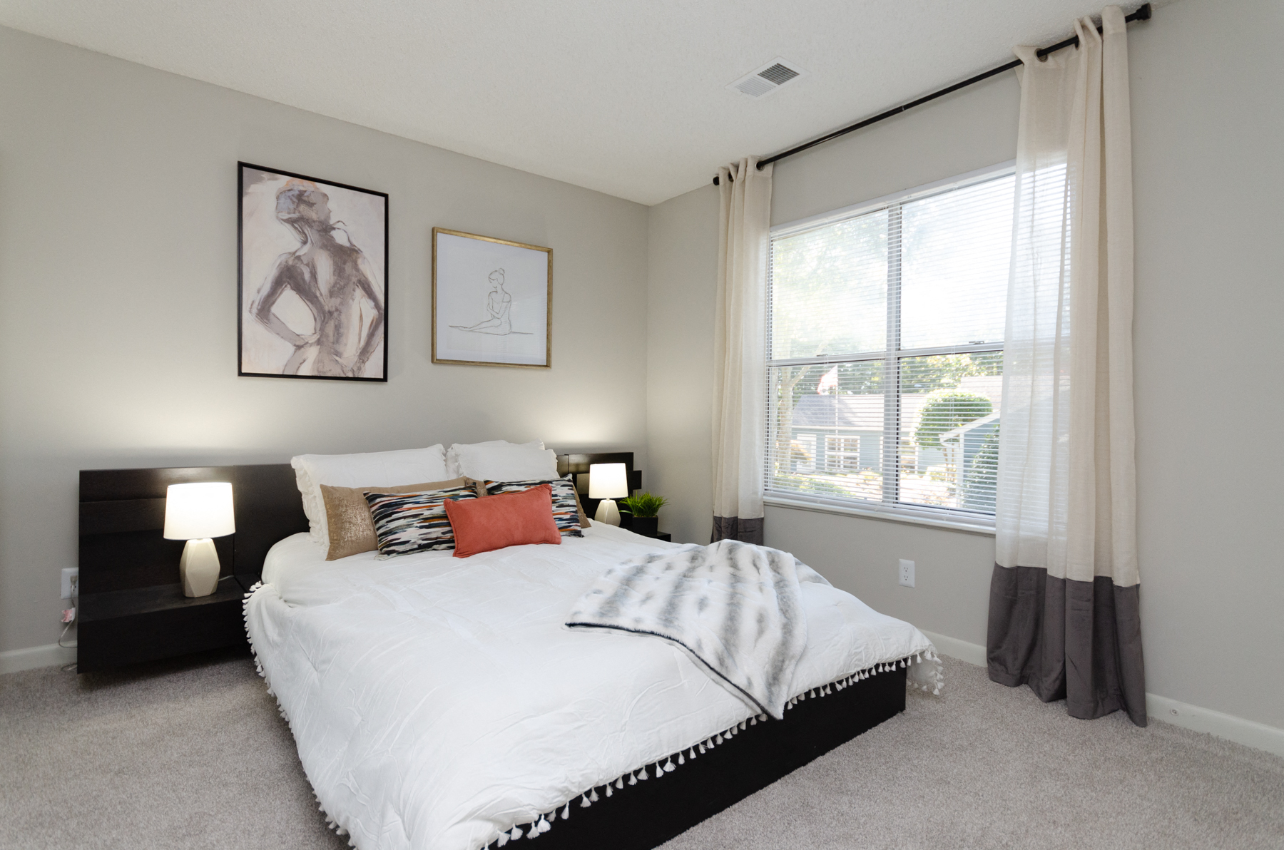 Master Bedroom at The Carter 4250 Apartments, Norcross, 30093