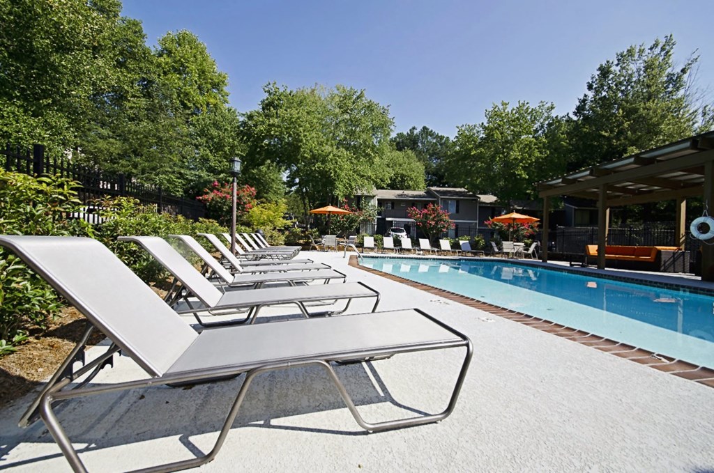 Poolside Sundecks at 555 Mansell, Roswell, 30076