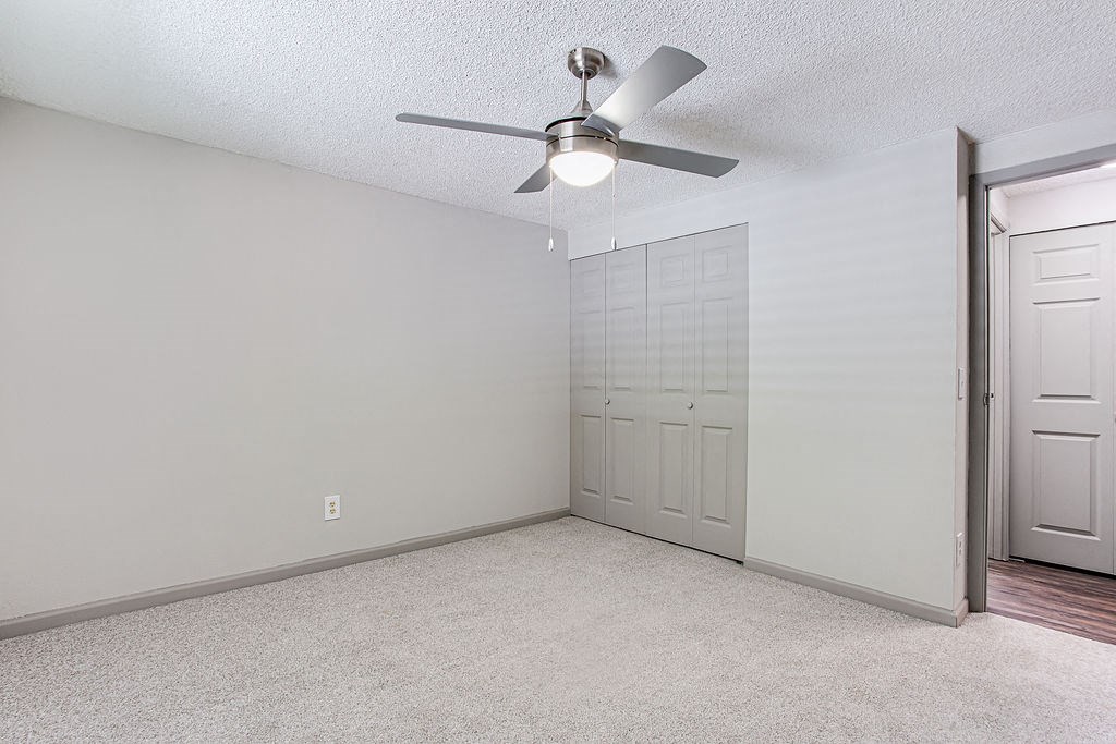 Bedroom Ceiling Fan at Elevate Woodstock Apartmnets, Georgia