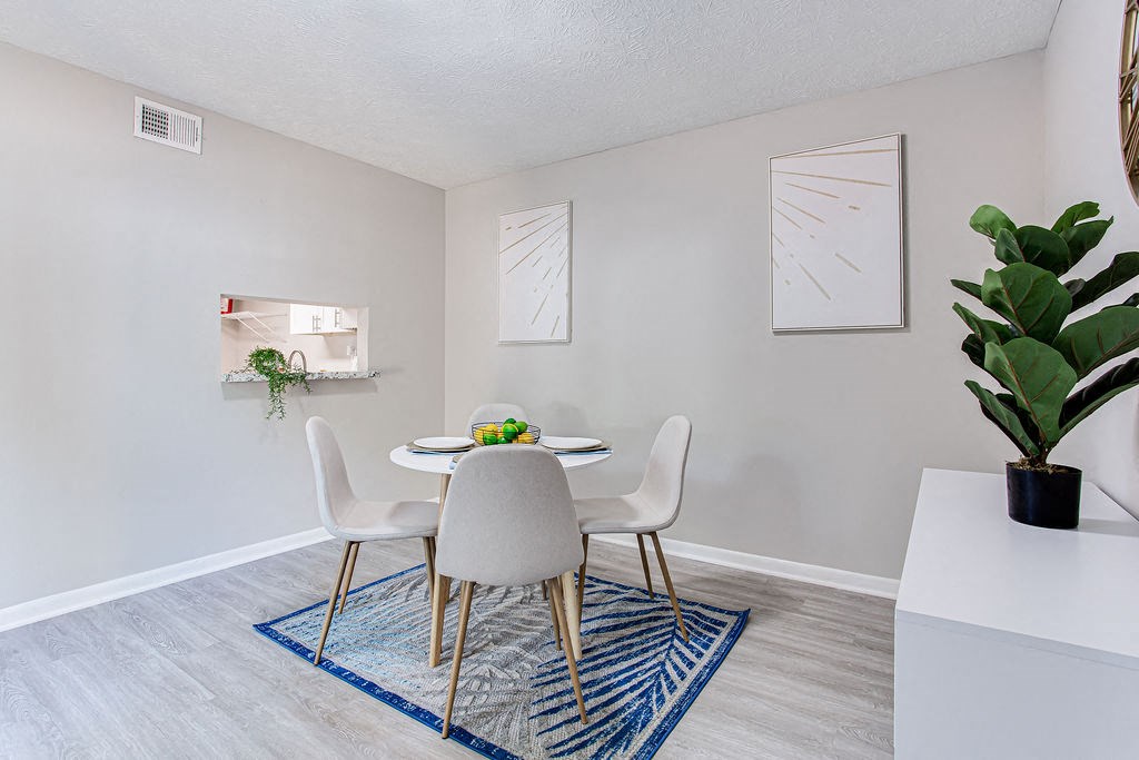 Classic Dining Area at The Cobb Apartments-Townhomes, Austell, GA, Georgia