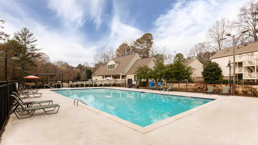 take a dip in our resort style pool