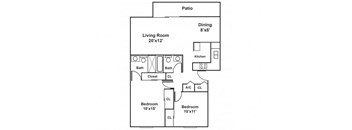 Biltmore Floor Plan at The Essex, Florida, 32701