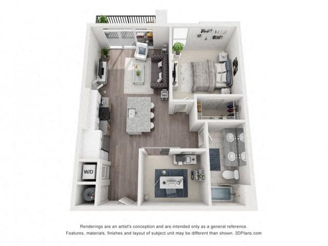 Broome Floor Plan at Lofts at South Lake, Florida, 34711