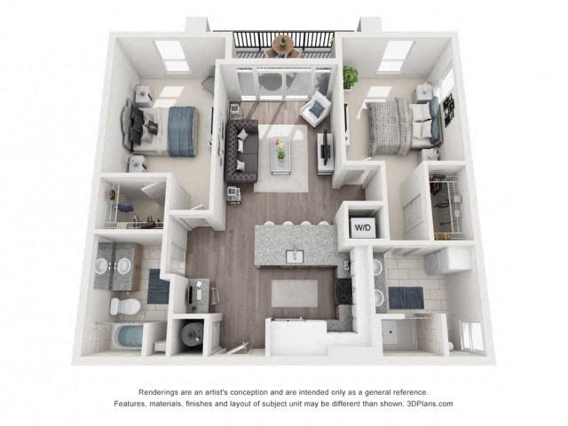Crystal Floor Plan at Lofts at South Lake, Clermont, FL