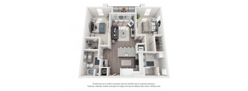 Crystal Floor Plan at Lofts at South Lake, Clermont, FL