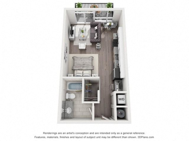Osceola Floor Plan at Lofts at South Lake, Clermont, FL