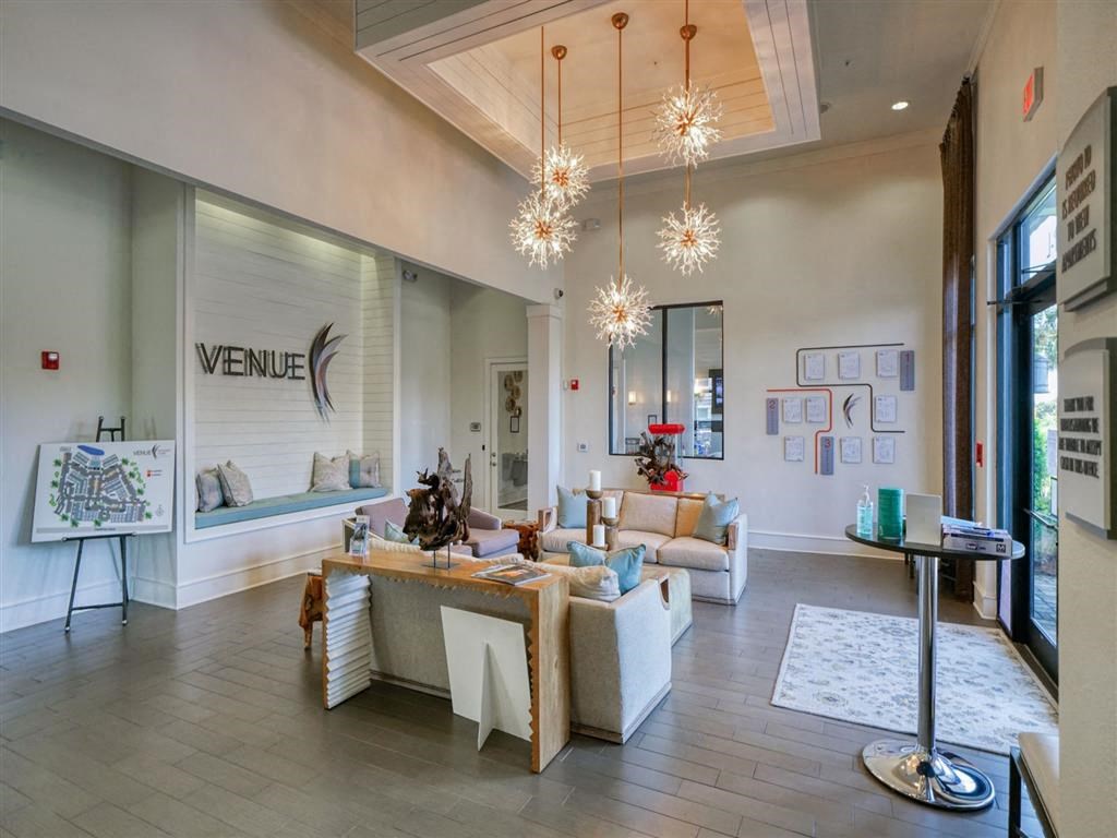 the lobby or reception area on the beach